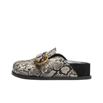MICHAEL KORS Closed Toe Slippers 3.8cm Women's Beige