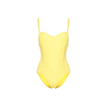 Ulla Johnson Sweetheart neck Ruched Swimsuit