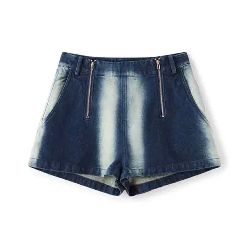 Lost In Echo Denim Shorts Women's Acid Wash Denim