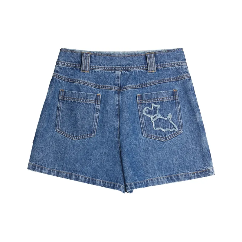 ELLE Denim Shorts Women's-1