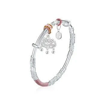 Avani 999 Fine Silver Bangles Women's