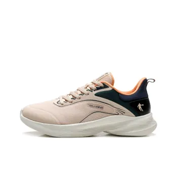 QIAODAN Cushioning, Wear Resistant Low Top Casual Running Shoes Men's Umber Green