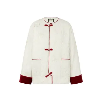 MEIYANG Puffer Jackets Women's Ecru