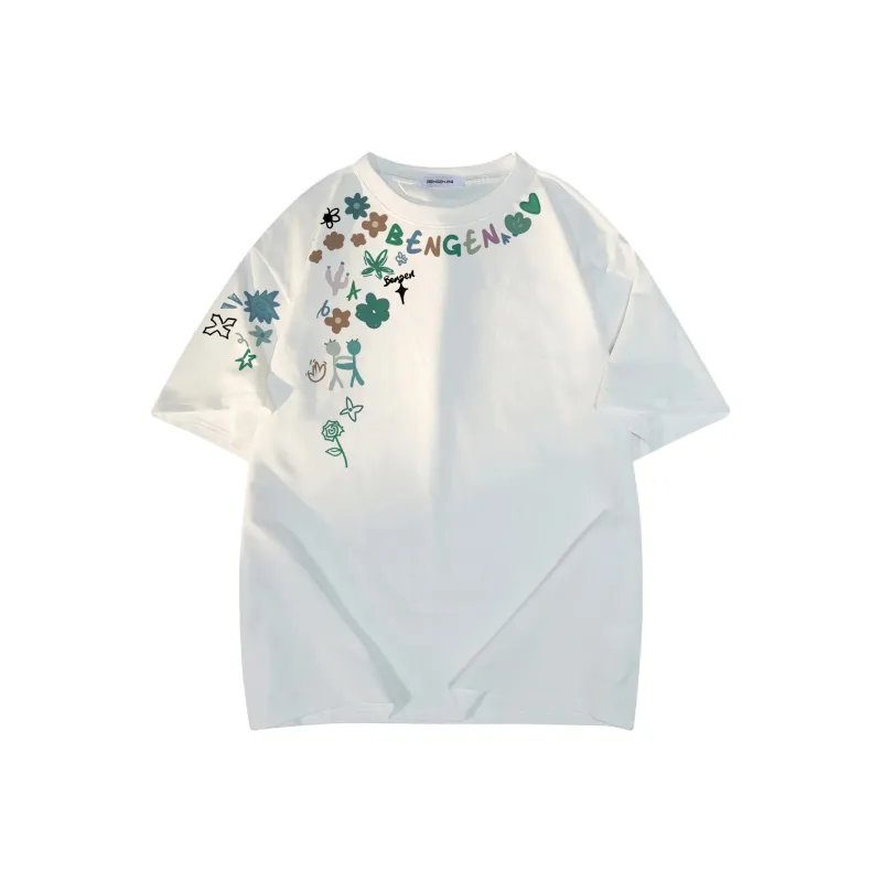 BENGEN T Shirts Unisex-17