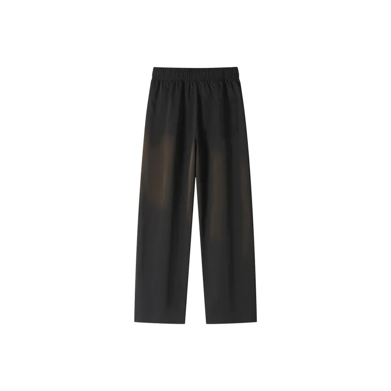 JEANSWEST Casual Pants Unisex Black-1