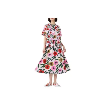 UNIQLO Casual Long Skirts Women's Pink