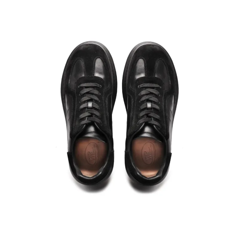 Viplander Low Top Skateboard Shoes Men's Black-2