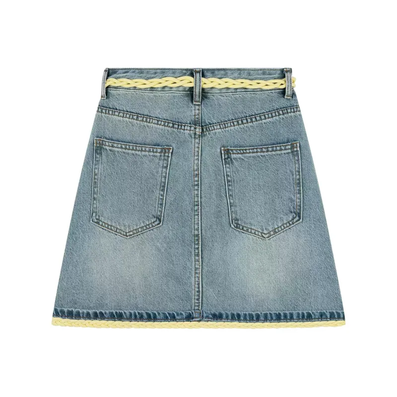 Wbwq Denim Short Skirts Women's-1