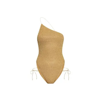 Oséree Asymmetric Side Tie fastening Swimsuit
