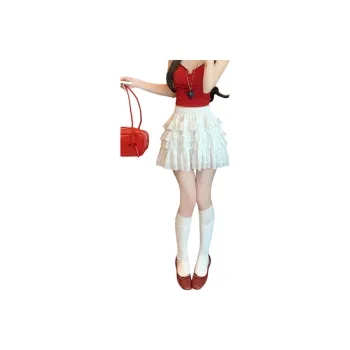 Flowers In Water Casual Short Skirts Women's