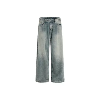 GBXM Jeans Unisex Washed Blue