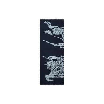 Burberry Ekd Wool Scarf