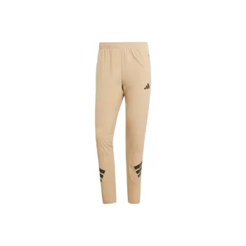Adidas IconClimacool Stripes Woven Pants Casual Pants Men's Warm Sandstone Black