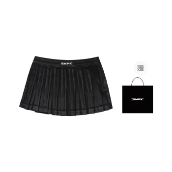 SMFK Casual Short Skirts Women's Wilderness Black