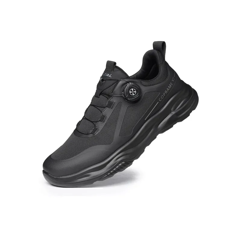 Ritai Anti Slip Wear Resistant Casual Shoes Men's Black-2