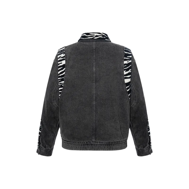CELINE Denim Jackets Men Gray Black-1