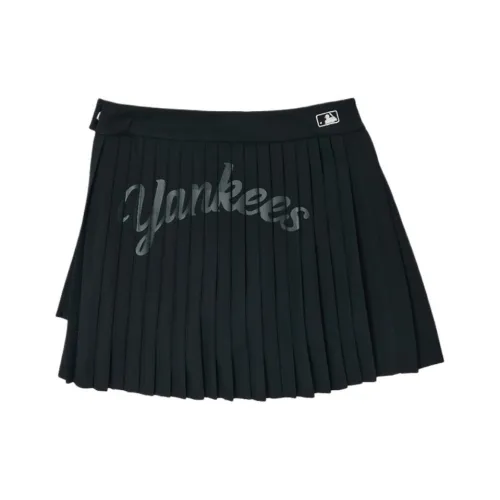 MLB New York Yankees Casual Short Skirts Women's Black