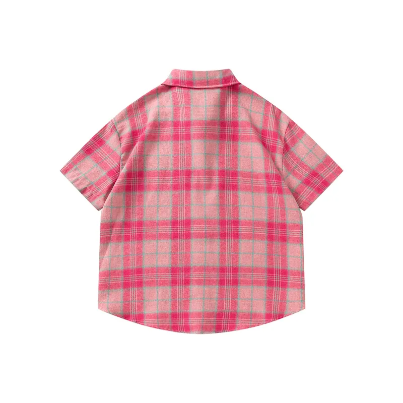 Vine Color Shirts Women's Pink-1