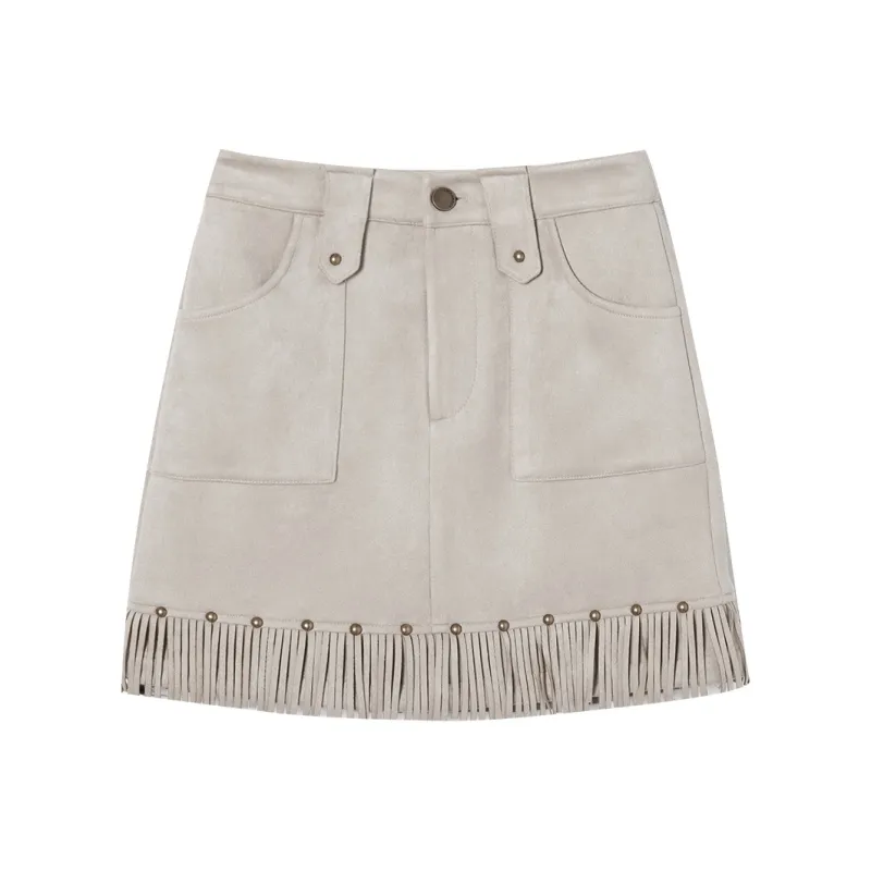 LA CRAWFISH Casual Short Skirts Women's-4