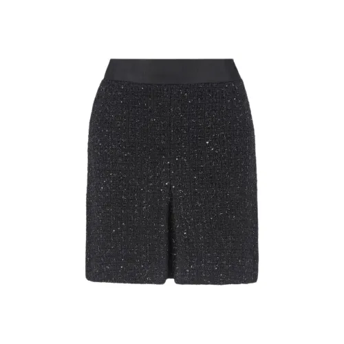 Solid Black Maxi Skirt