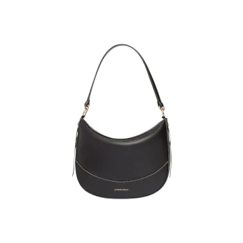 Vanessa Bruno Cow Leather Handbag, Shoulder Bag Women's Black