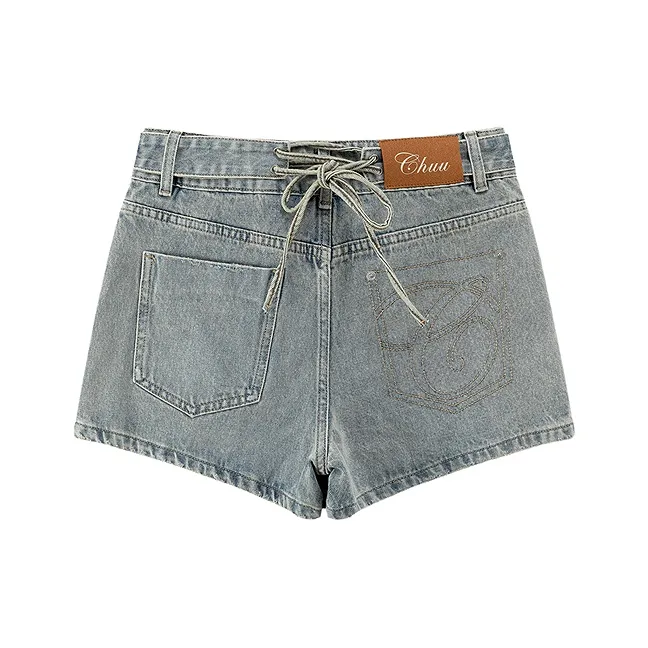 CHUU Denim Shorts Women's Light Denim Blue-1