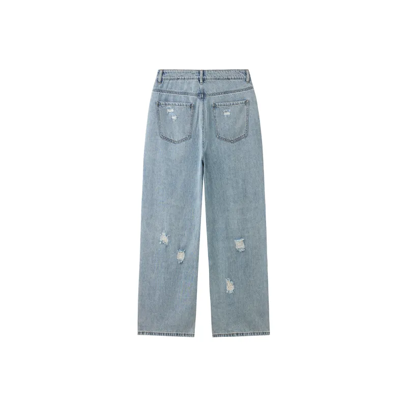 YK&YB Jeans Unisex Denim Blue-1
