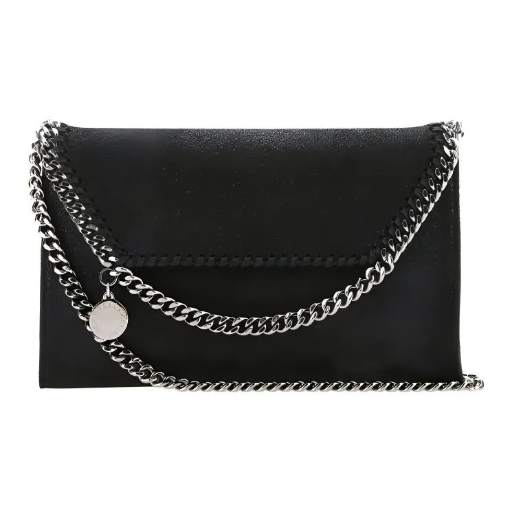 Stella McCartney Polyester Crossbody Bag Small Size Women's Black-1
