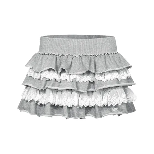 Guuka Hero Casual Short Skirts Women's Heather Gray