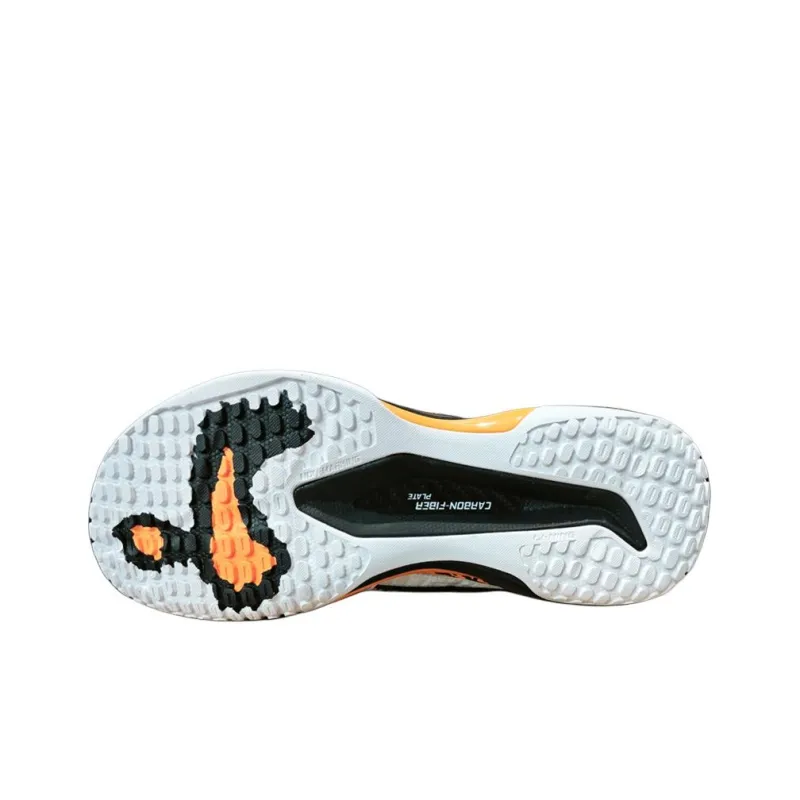 LiNing Cushioning, Slip Resistant, And Abrasion Resistant Low Top Badminton Shoes Men's White-2