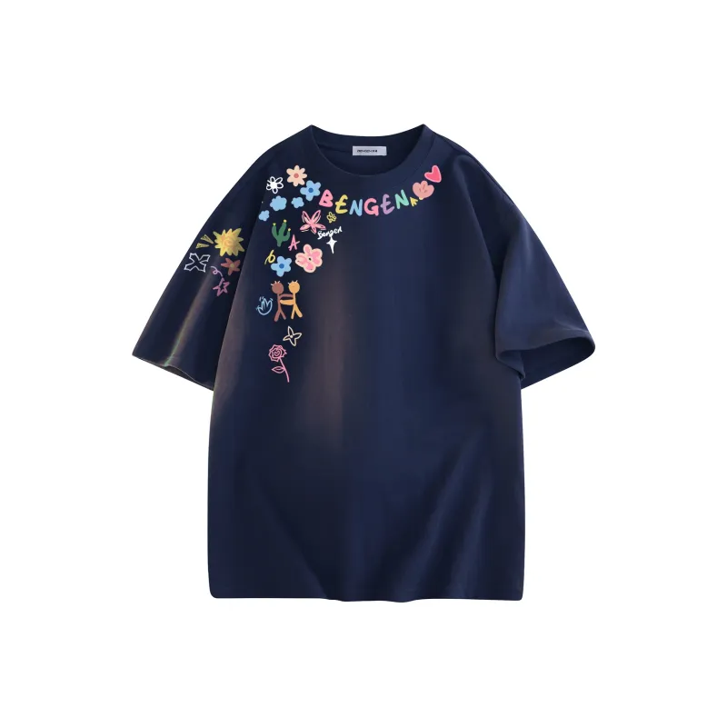 BENGEN T Shirts Unisex-12