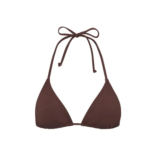 SKIMS SIGNATURE SWIM TRIANGLE TOP Bikini Women's COCOA/Cocoa