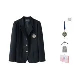 Dark Blue Suit, Comes with Free Tie+Dust Bag+Badge