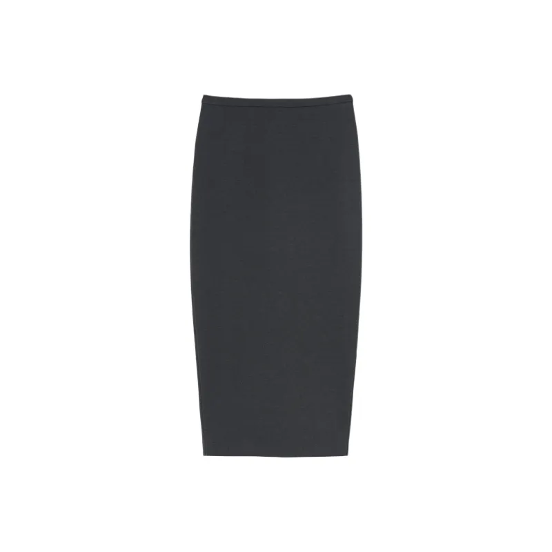 PINKO Ombrello Slit Long Pencil Skirt-0
