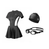 Clothing Sets (Swimsuit+Swim Goggles+Swimming Cap)