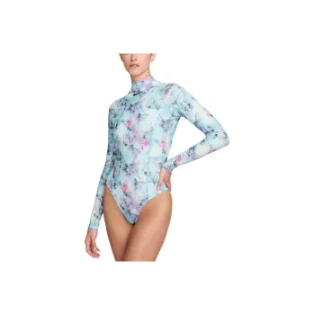 Nike Swim Hydralock Fusion Women's Long Sleeve One Piece Swimsuit