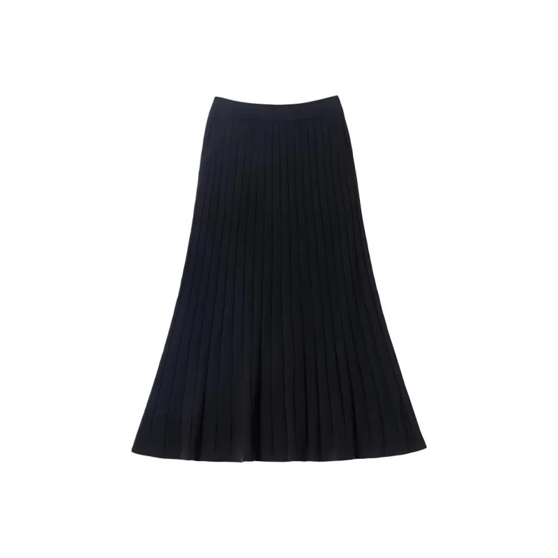 SNOWFORTE Casual Long Skirts Women's-2