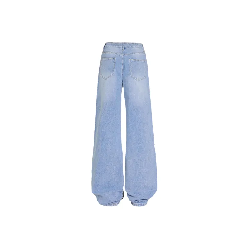LEMON FAIRY Jeans Women's Vintage Blue-1