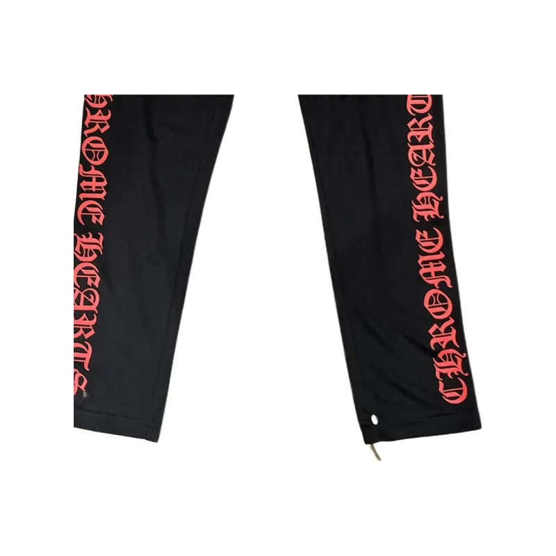 Chrome Hearts Knitted Sweatpants Men's Black-4