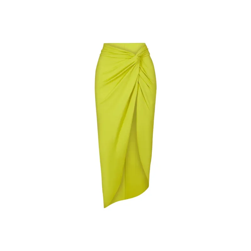 SKIMS SIGNATURE SWIM SARONG SKIRT Swim Dresses & Skirts Women's CITRUS Orange-0