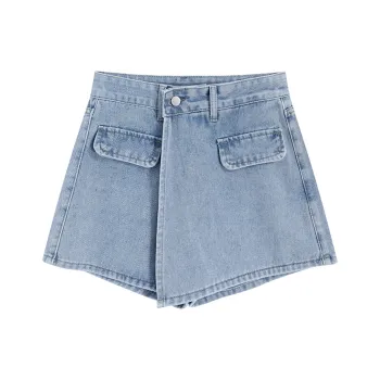 DGMZ Denim Shorts Women's Blue