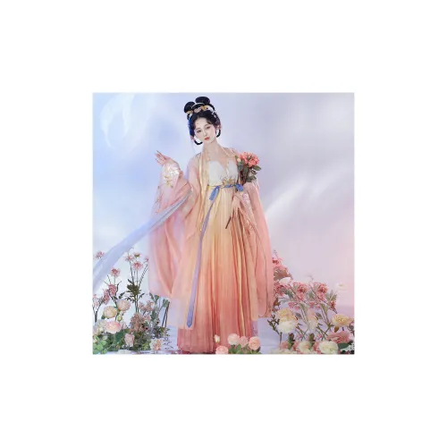Zhong Ling Ji Carefully Tended Moments Hanfu Women's Pink