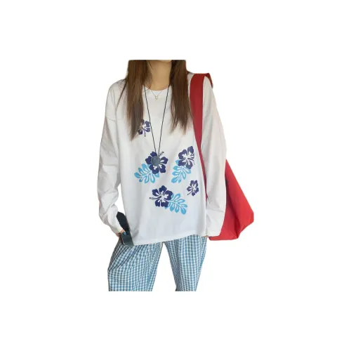Mu Xiao Xin T Shirts Women's White
