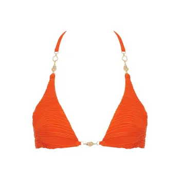 Victoria's Secret BLUEBELLA Orta Triangle Bikini Top / O Bikini Women's Orange