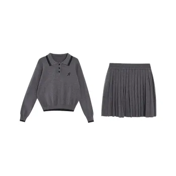 BVODE Two Piece Skirt Sets Women's