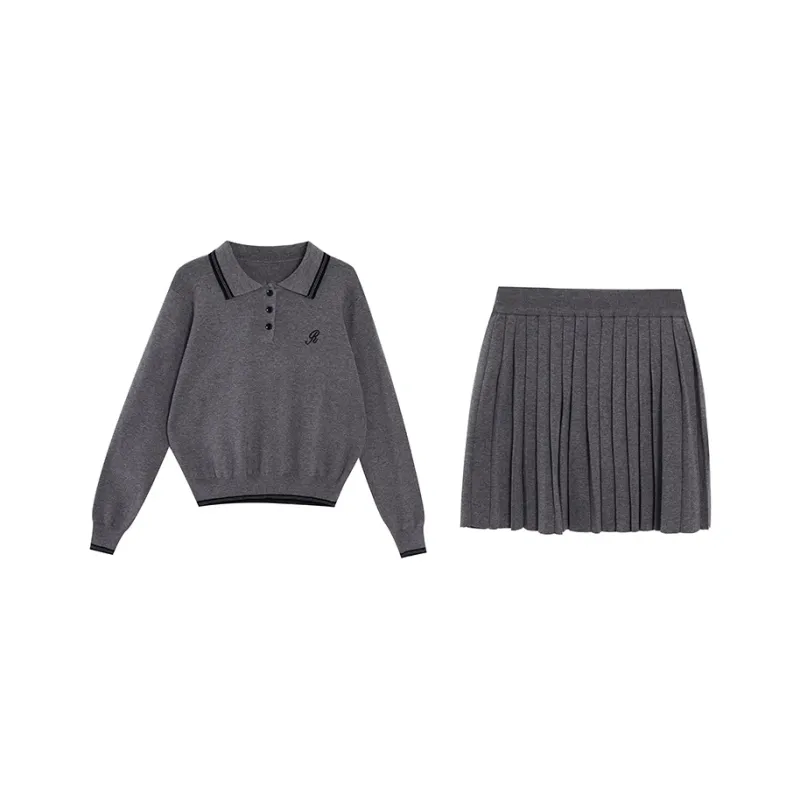 BVODE Two Piece Skirt Sets Women's-0