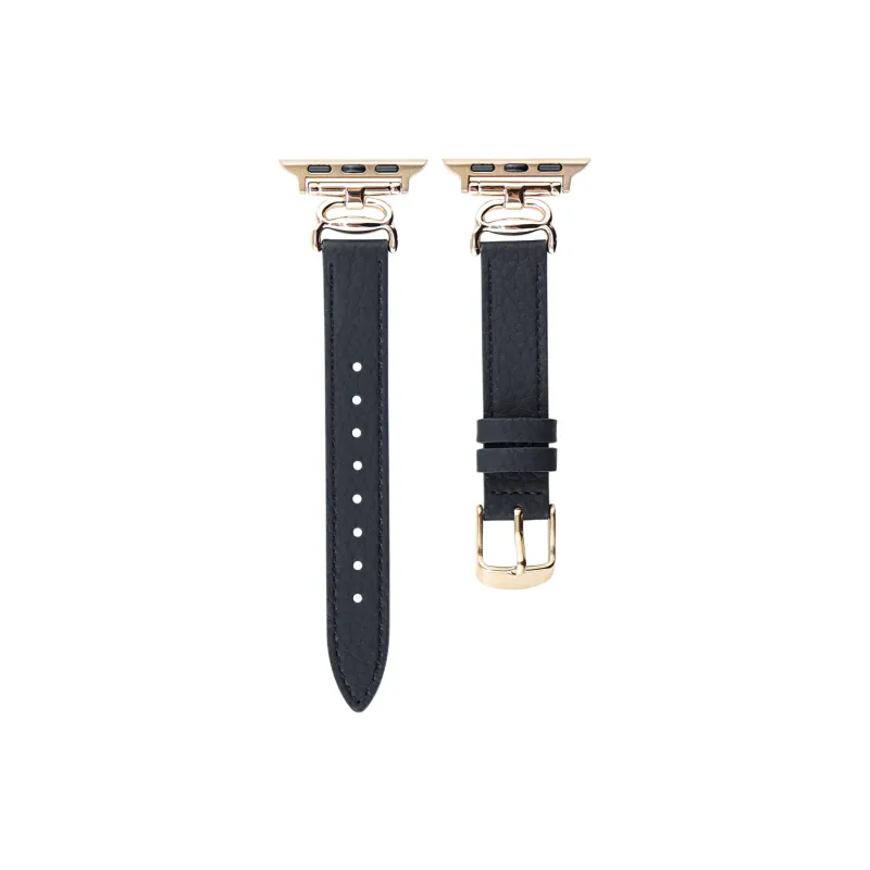 KVZUVUU Watch Band Apple Compatibility Cowhide Leather Material-19