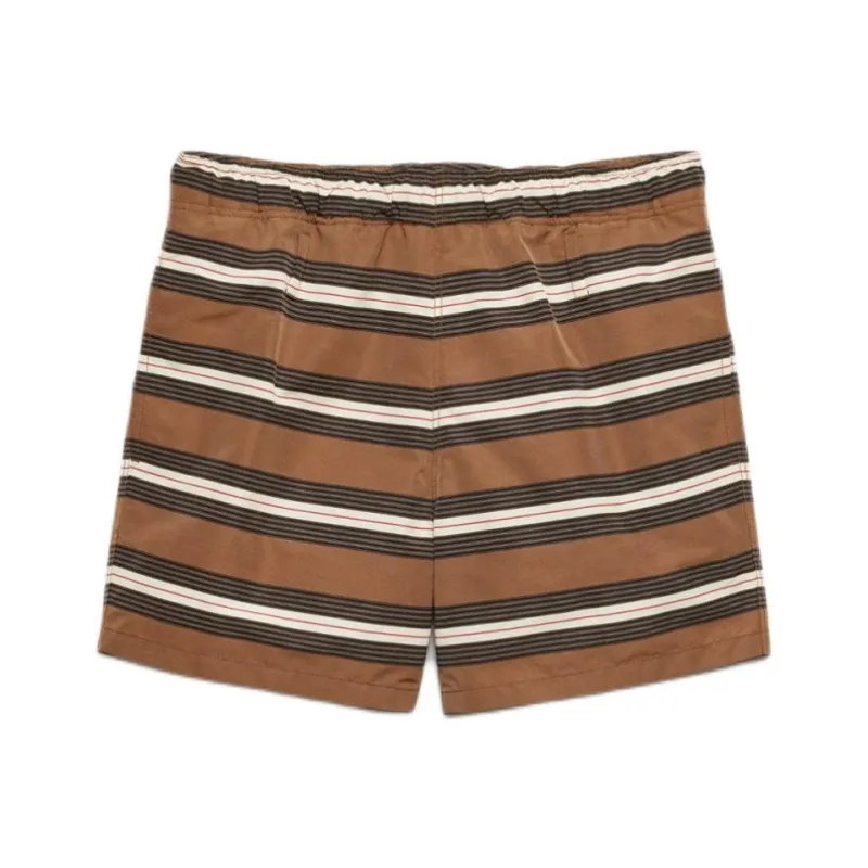 PRADA SS25 Swimming Shorts Men's Tobacco-0