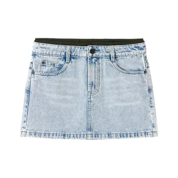 Miss Sixty Denim Short Skirts Women's Light Blue