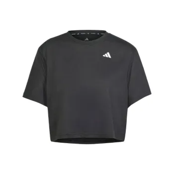 Adidas ESSENTIALS Drop Shoulder Sleeve T Shirt Women's Black